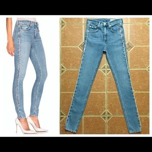 RAG & BONE High Rise Skinny Jeans